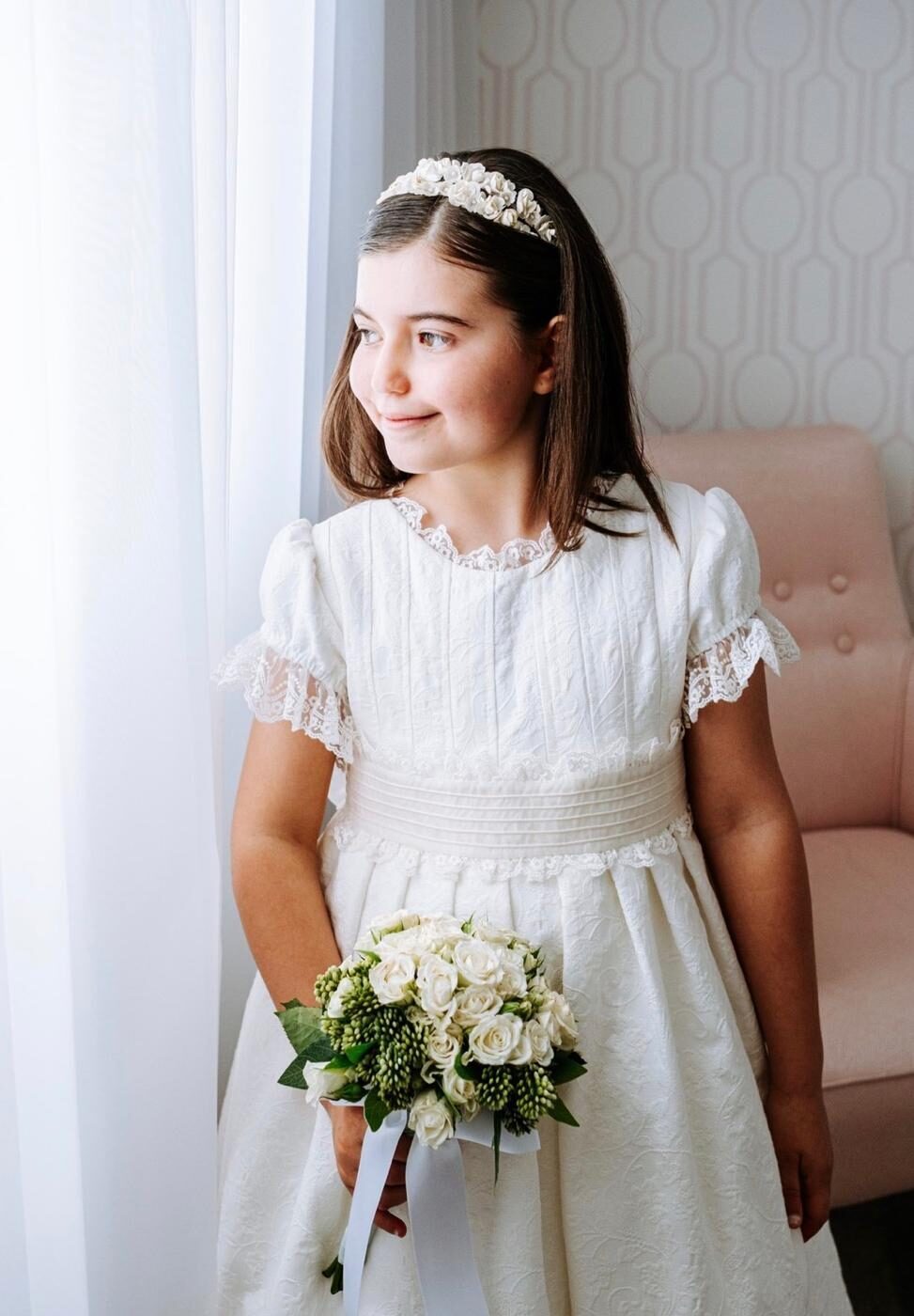 Vestidos de primera comunión románticos: El vestido de Carlota